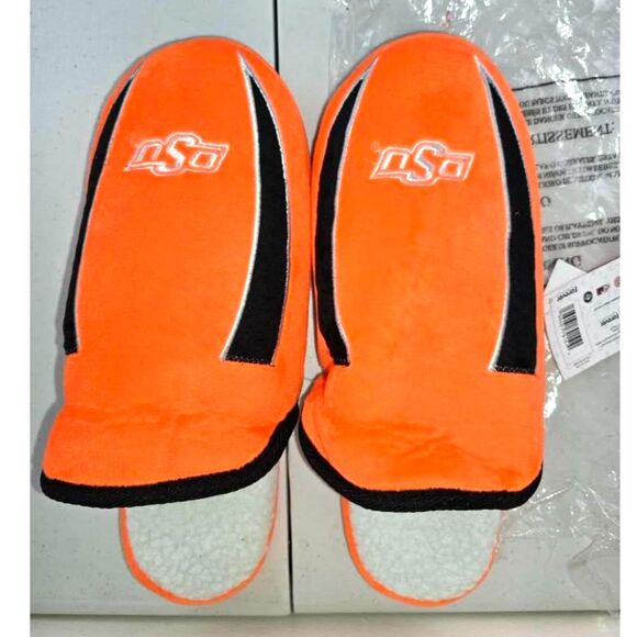 Oklahoma  State University Slippers Mens XL 13-14 - Picture 3 of 7